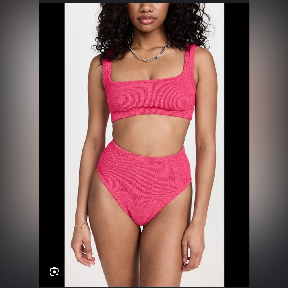 HUNZA G PATRICIA HIGH WAIST BIKINI